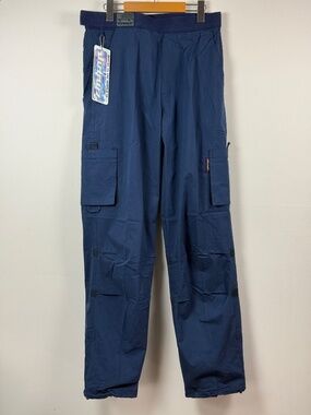 Brand New with tags pair of Jimmy's men cargo pants size 32 marine blue color